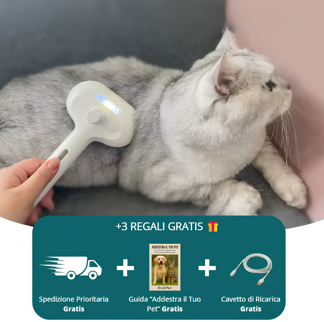 BrushPaw™ Spazzola per pet